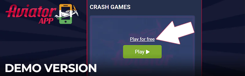 Demo version of the Aviator game