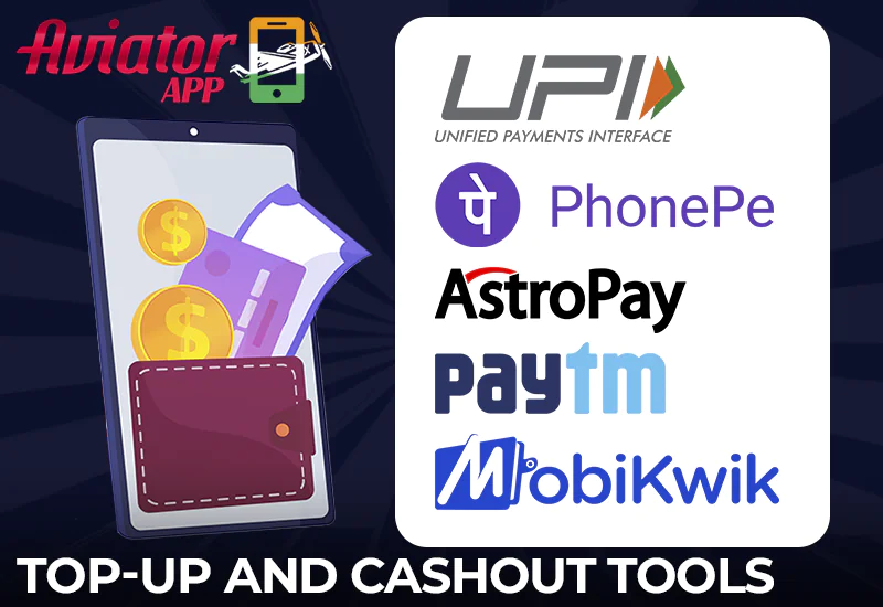 1win App - payment tools to play Aviator game with INR