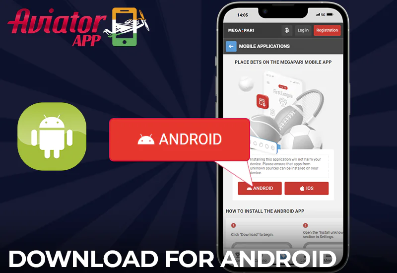 How to download the Megapari Aviator app for Android